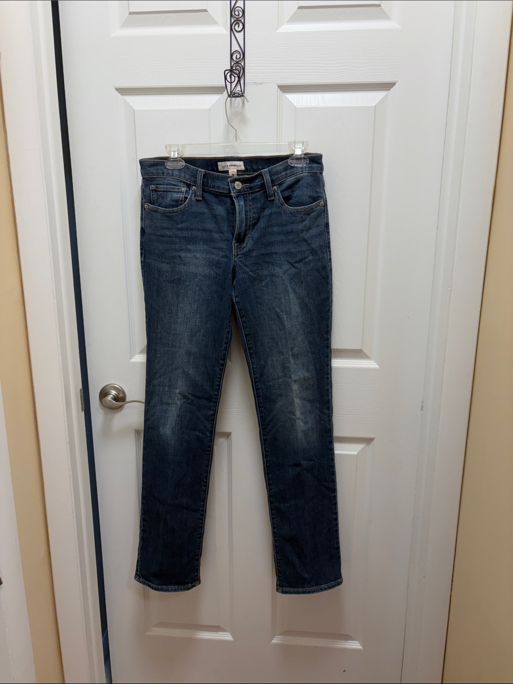 Lucky Brand Dark Blue Straight Leg Jeans